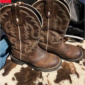 Justin boots cowgirl boots